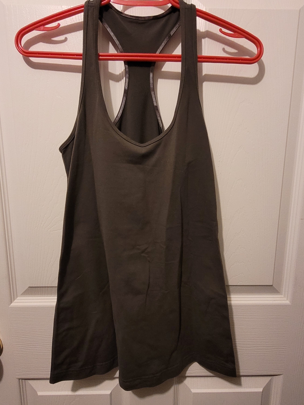 Ptp 17 , Strerch To 19 Women’s Racerback Tank Top - Olive Green